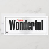 Je bent geweldig (Voorkant)