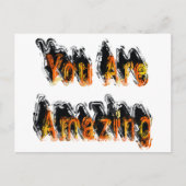 Je bent geweldig Abstract Briefkaart (Voorkant)