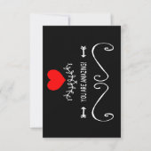 Je bent geweldig! bedankkaart (Voorkant)