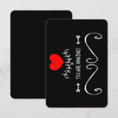 Je bent geweldig! bedankkaart (Voorkant / Achterkant)