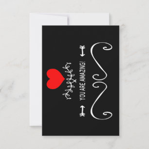 Je bent geweldig! bedankkaart