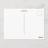 Je bent geweldig! briefkaart (Achterkant)