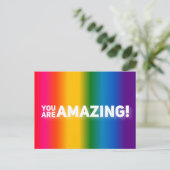 Je bent geweldig! briefkaart