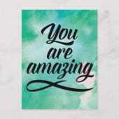 Je bent geweldig briefkaart (Voorkant)