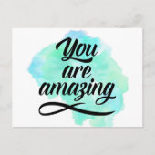 Je bent geweldig briefkaart (Voorkant)