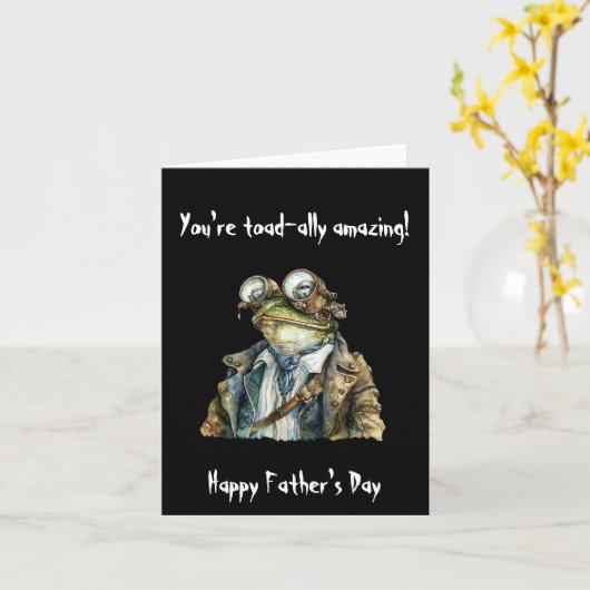 Je bent geweldig. Fijne Vaderdag Kaart (Gele Bloem)