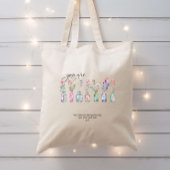 Je bent geweldig geloof zondagsschool aangepaste b tote bag