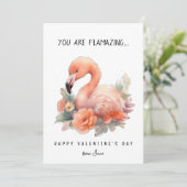 Je bent geweldig grappig Valentijnsdag Feestdagenkaart (Staand voorkant)