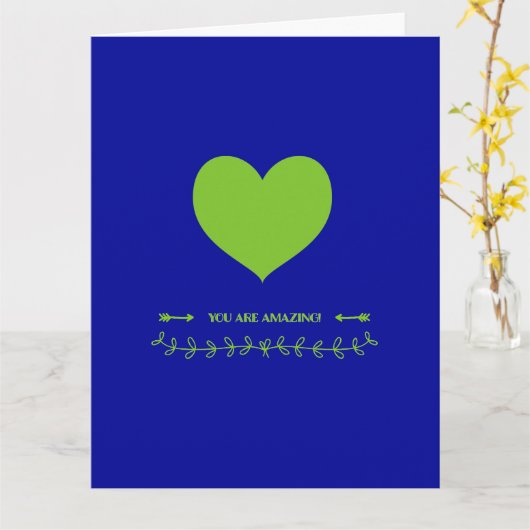 Je bent geweldig! kaart (Gele Bloem)