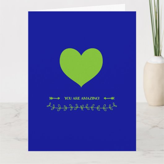 Je bent geweldig! kaart (Voorkant)