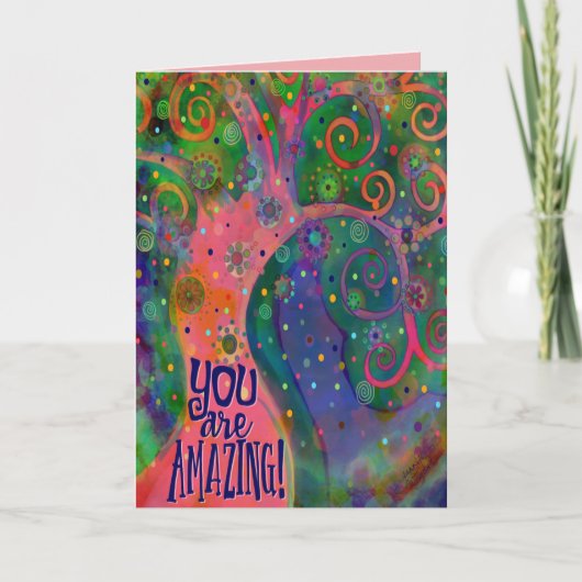 Je bent geweldig kaart (Voorkant)