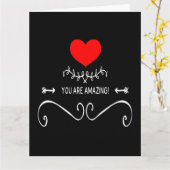 Je bent geweldig! kaart (Gele Bloem)