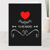 Je bent geweldig! kaart (Voorkant)