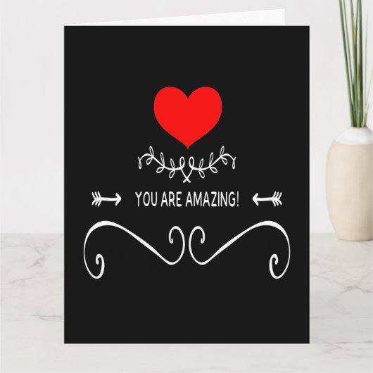 Je bent geweldig! kaart (Voorkant)