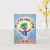 Je bent geweldig kaart (Gele Bloem)