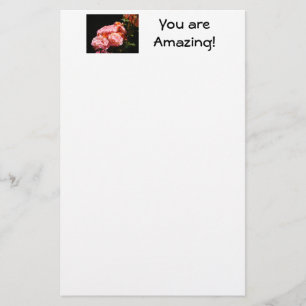 Je bent geweldig! kantoorartikelen Roze rozen cade Briefpapier
