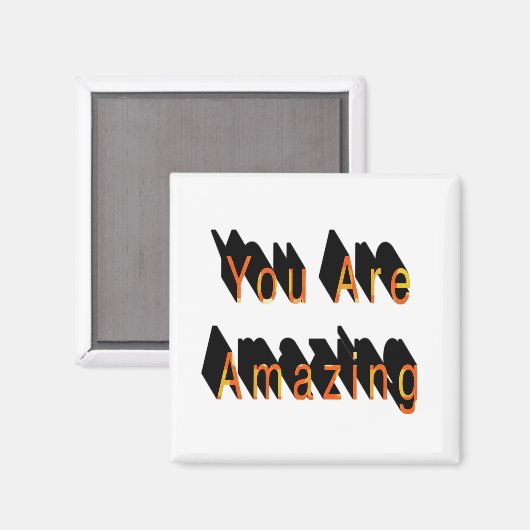 Je bent geweldig magneet (Voorkant / Achterkant)