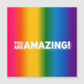 Je bent geweldig! magnetische kaart (Voorkant)