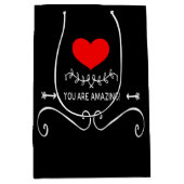 Je bent geweldig! medium cadeauzakje (Voorkant)