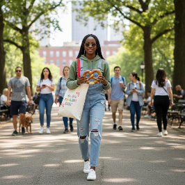 Je bent geweldig | Moderne, positieve prijsopgave Tote Bag