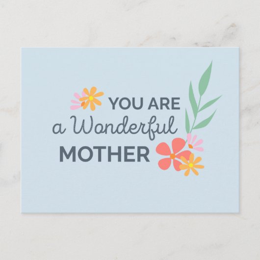Je bent geweldig Moederdag | BRIEFKAART (Voorkant)