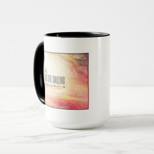 Je bent geweldig mok (Voorkant links)