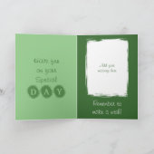 Je bent geweldig om je fotonaam groen te maken kaart (Binnen)