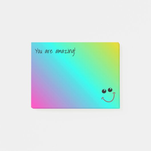 Je bent geweldig! - Opmerkingen Post-it® Notes (Voorkant)