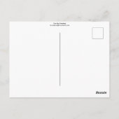 Je bent geweldig! Oranje en Paars Briefkaart (Achterkant)