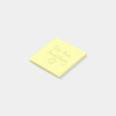 Je bent geweldig post-it® notes (Schuin)