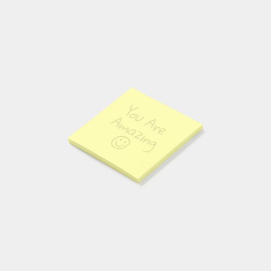 Je bent geweldig post-it® notes (Schuin)