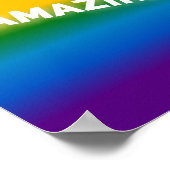 Je bent geweldig! poster (Hoek)