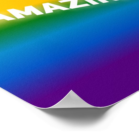 Je bent geweldig! poster (Hoek)