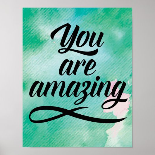 Je bent geweldig poster (Voorkant)