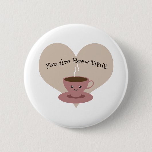 Je bent geweldig! ronde button 5,7 cm (Voorkant)