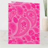 Je bent geweldig roze borstkanker ondersteuning kaart (Achterkant)