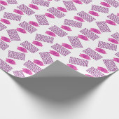 Je bent geweldig roze cadeaupapier (Hoek)