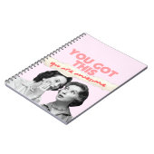 Je bent geweldig Roze Notitieboek (Linkerzijde)