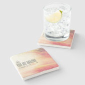 Je bent geweldig stenen onderzetter (Zijkant)