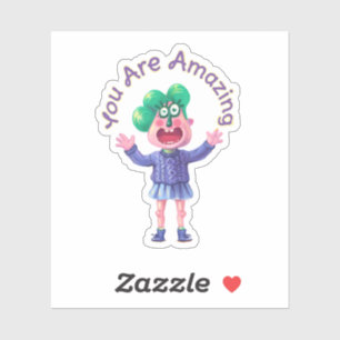 Je bent geweldig sticker