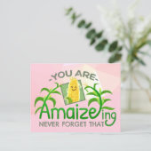 Je bent geweldig, vergeet dat nooit - Punny Gard Briefkaart (Staand voorkant)