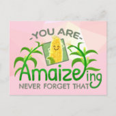 Je bent geweldig, vergeet dat nooit - Punny Gard Briefkaart (Voorkant)