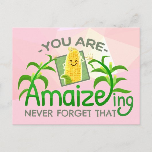 Je bent geweldig, vergeet dat nooit - Punny Gard Briefkaart (Voorkant)