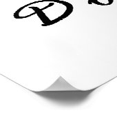 Je bent geweldig, vergeet het niet poster (Hoek)