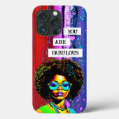 Je bent geweldig | Vrouw van kleur Case-Mate iPhone Case (Achterkant)