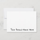 Je bent Geweldige Bedankkaart (Achterkant)