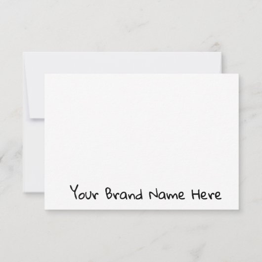 Je bent Geweldige Bedankkaart (Achterkant)