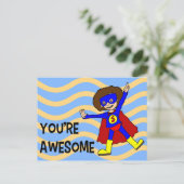 Je bent Geweldige Briefkaart (Staand voorkant)