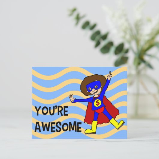 Je bent Geweldige Briefkaart (Staand voorkant)