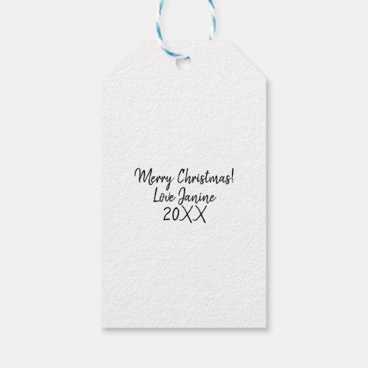 je bent geweldige cadeaulabel (Achterkant)